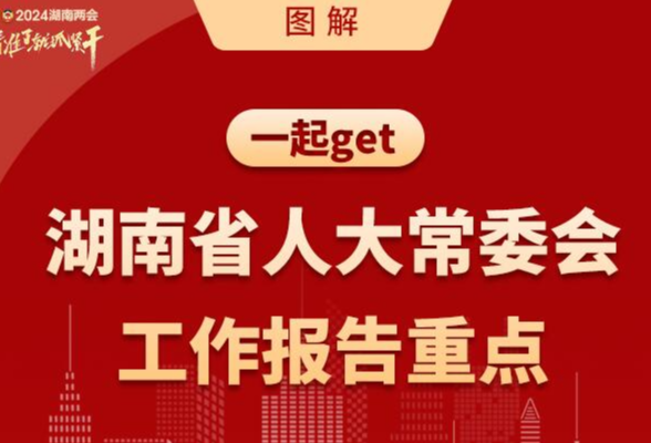 图解丨一起get湖南省人大常委会工作报告重点